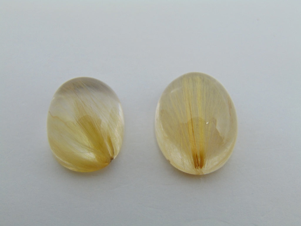 59,40 cts quartzo rutilo (cabochon)