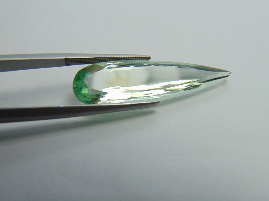 12.55ct Prasiolite 35x10mm