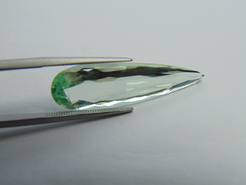 12.55ct Prasiolite 35x10mm