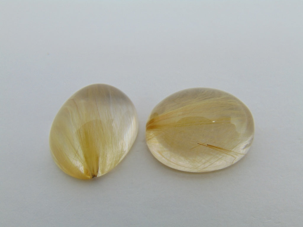 59,40 cts quartzo rutilo (cabochon)