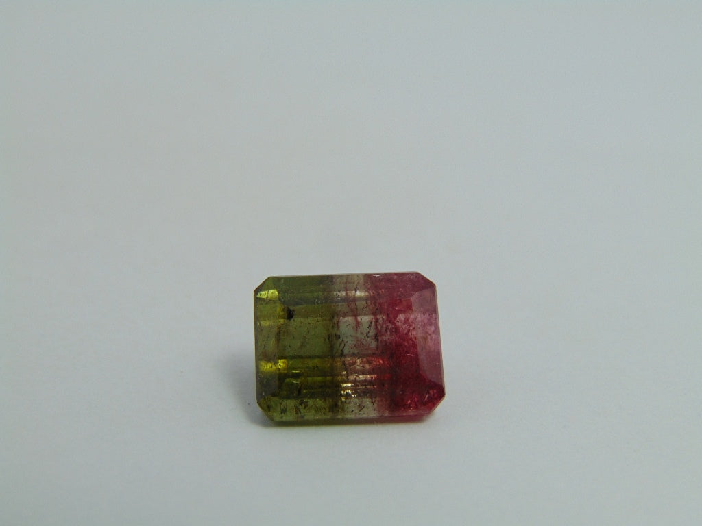 6.30ct Turmalina Bicolor 11x9mm