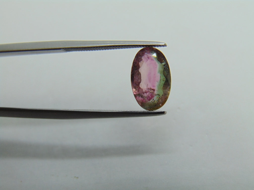 2.20ct Tourmaline Bicolor 11x7mm