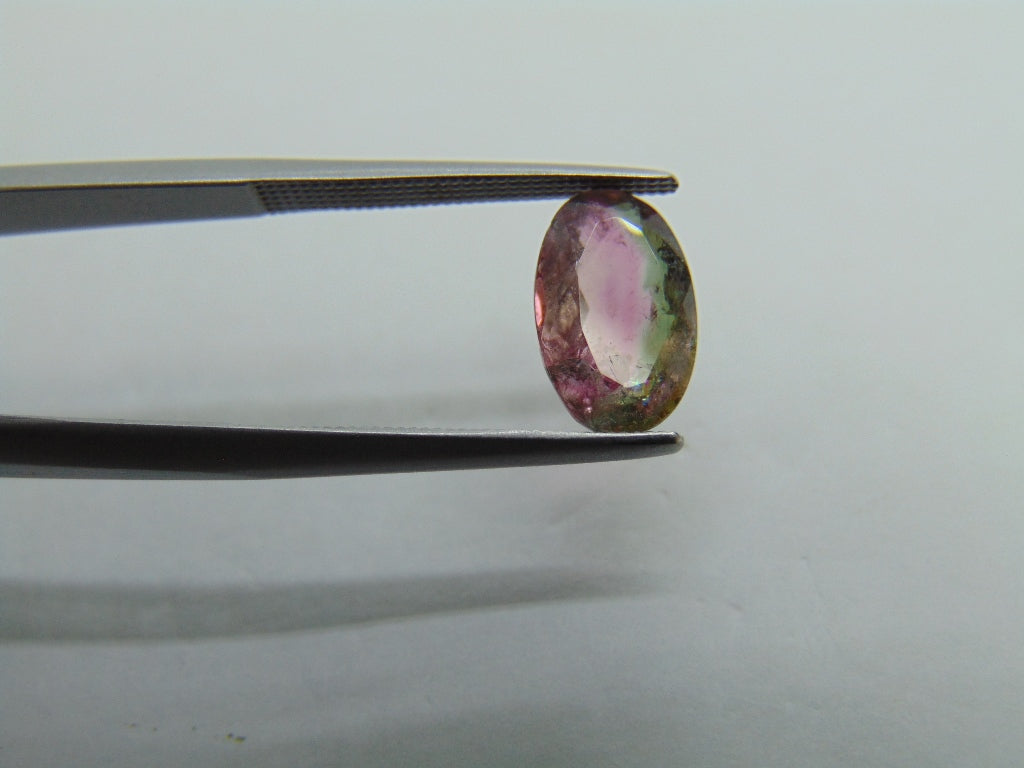 2.20ct Tourmaline Bicolor 11x7mm