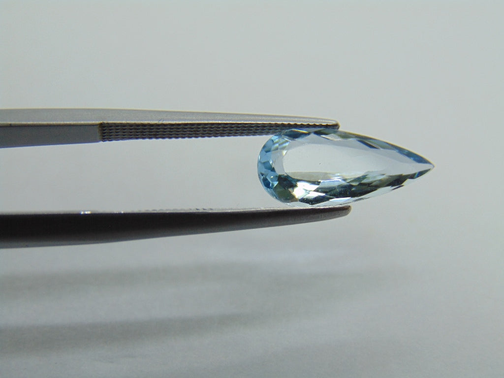 Aquamarine 1,70ct 14x6mm