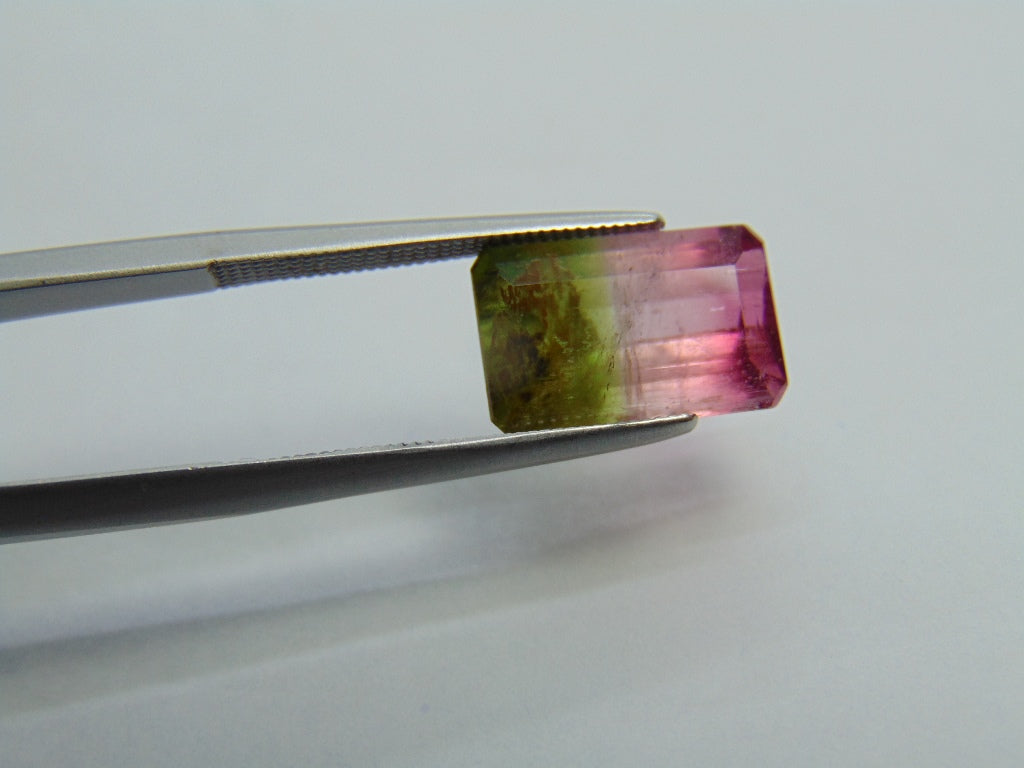 Turmalina Bicolor 4,79ct 12x8mm