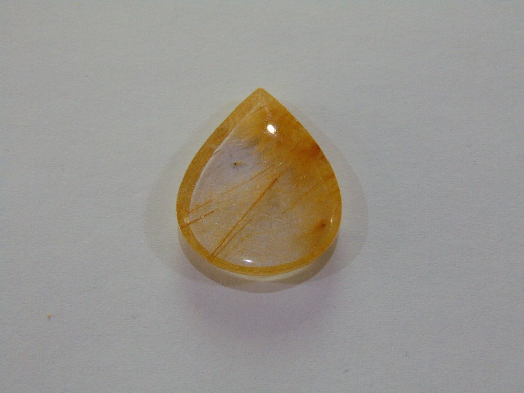 29,50ct Rutilo Dourado 29x25mm