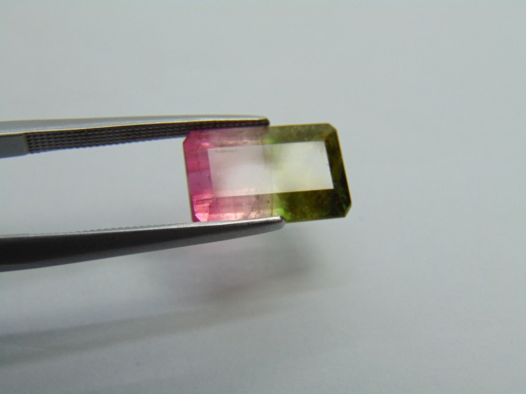 Turmalina Bicolor 4,79ct 12x8mm