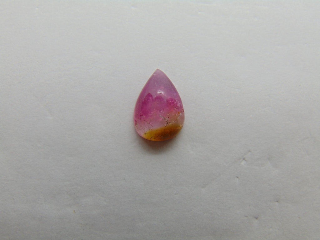 Turmalina Bicolor 2,20ct 10x7mm