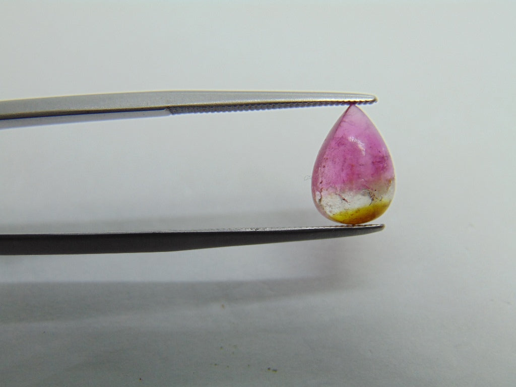 Turmalina Bicolor 2,20ct 10x7mm