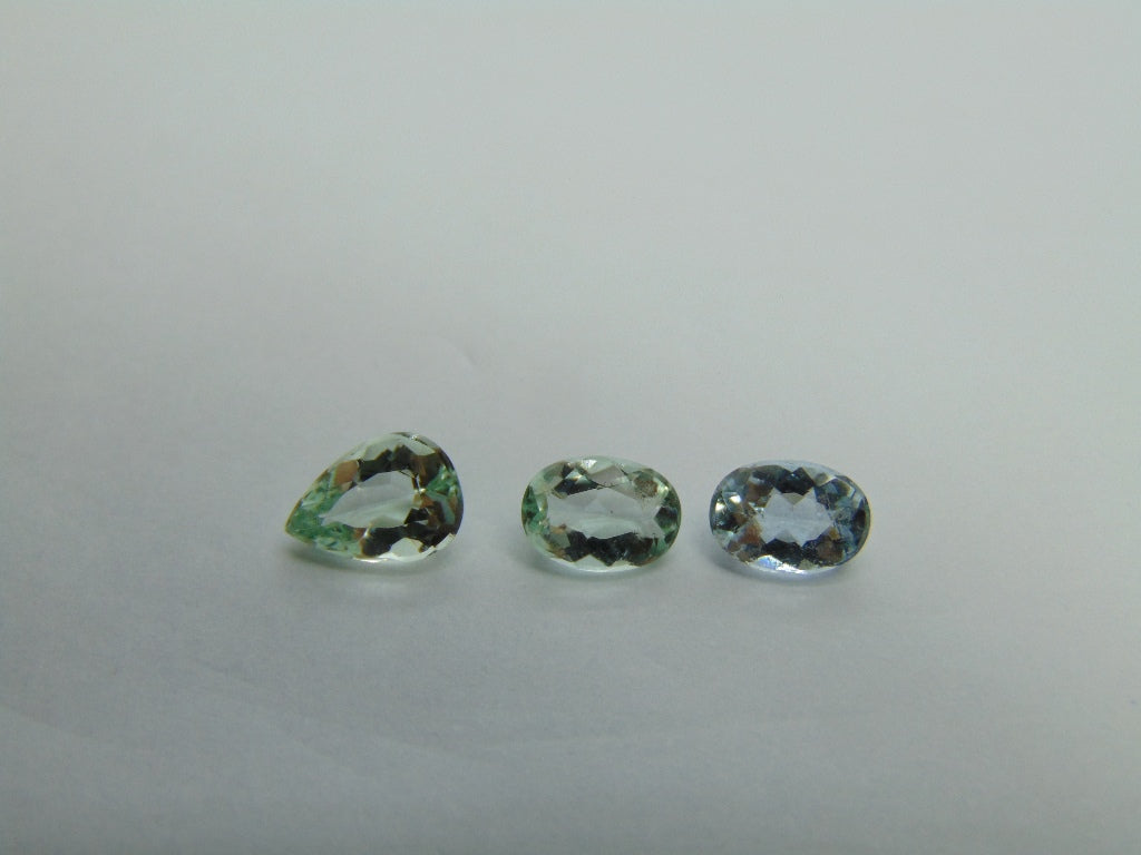 2.18ct Beryl 8x5mm 7x5mm