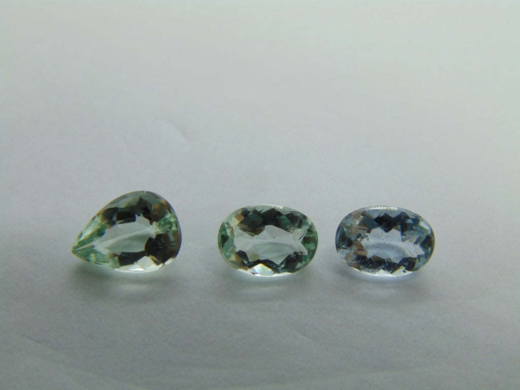 2.18ct Beryl 8x5mm 7x5mm