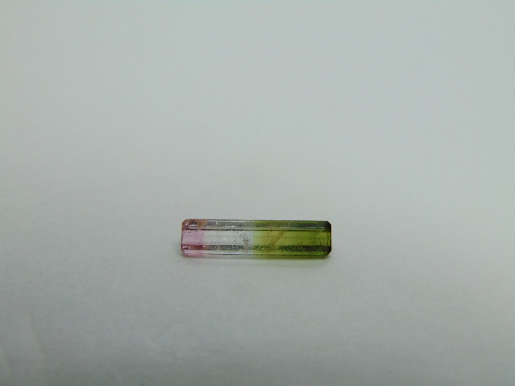 1.30ct Tourmaline Bicolor 14x3mm