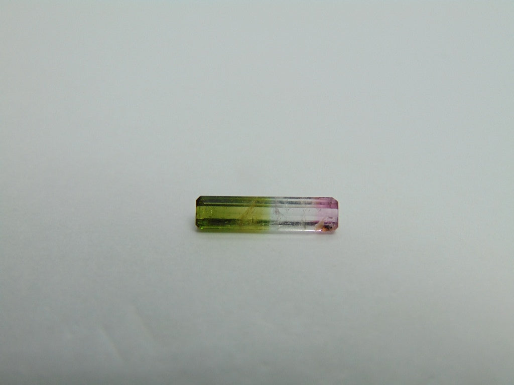 1.30ct Tourmaline Bicolor 14x3mm