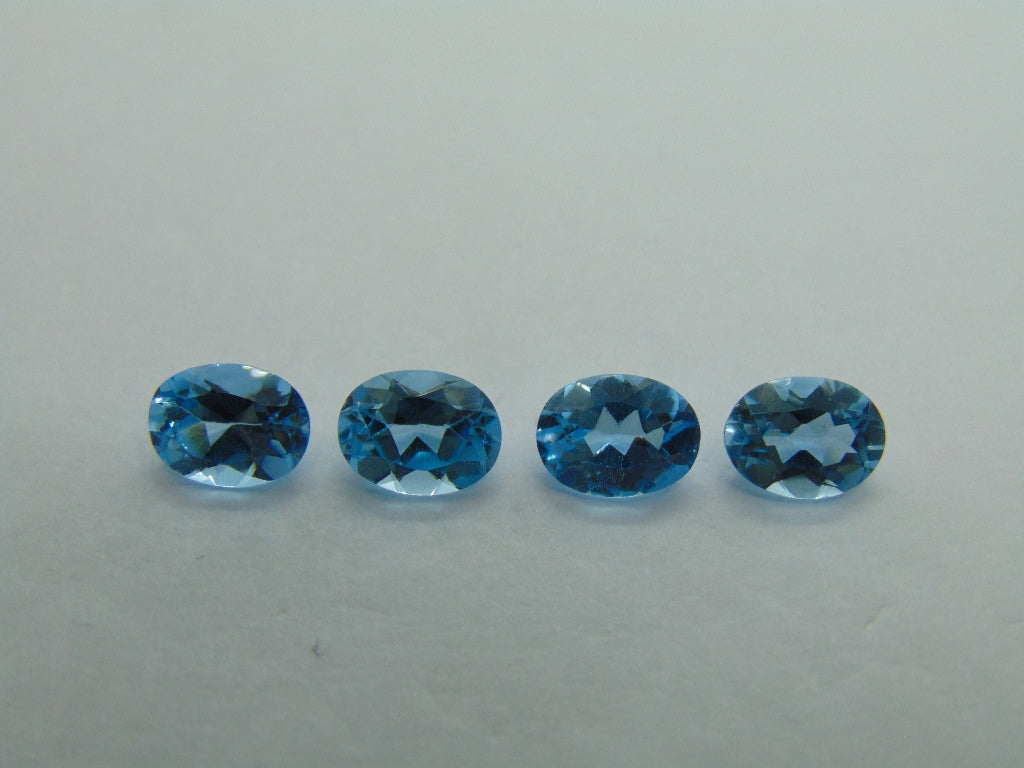 6.05cts Topaz Swiss Calibrated 8x6mm