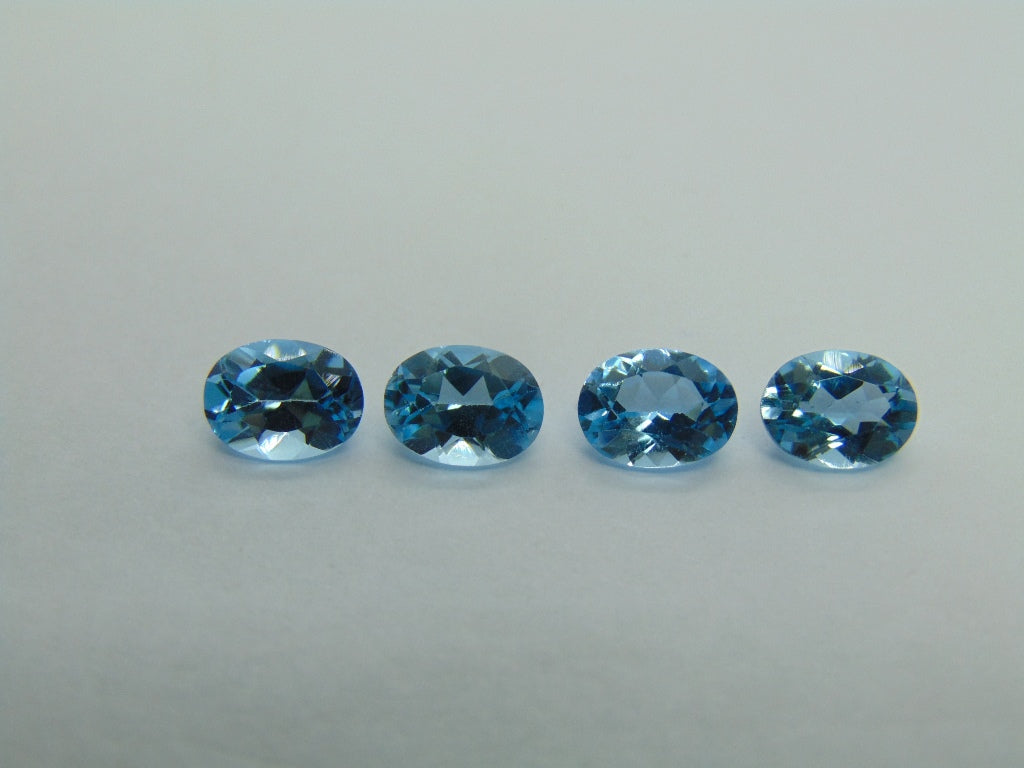 6.05cts Topaz Swiss Calibrated 8x6mm