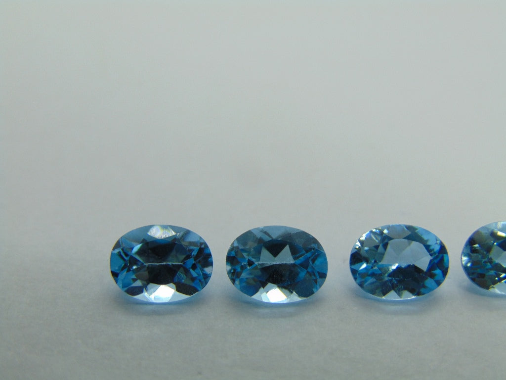 6.05cts Topaz Swiss Calibrated 8x6mm