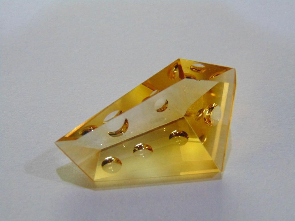 30.40ct Citrine (Bubble Gems)