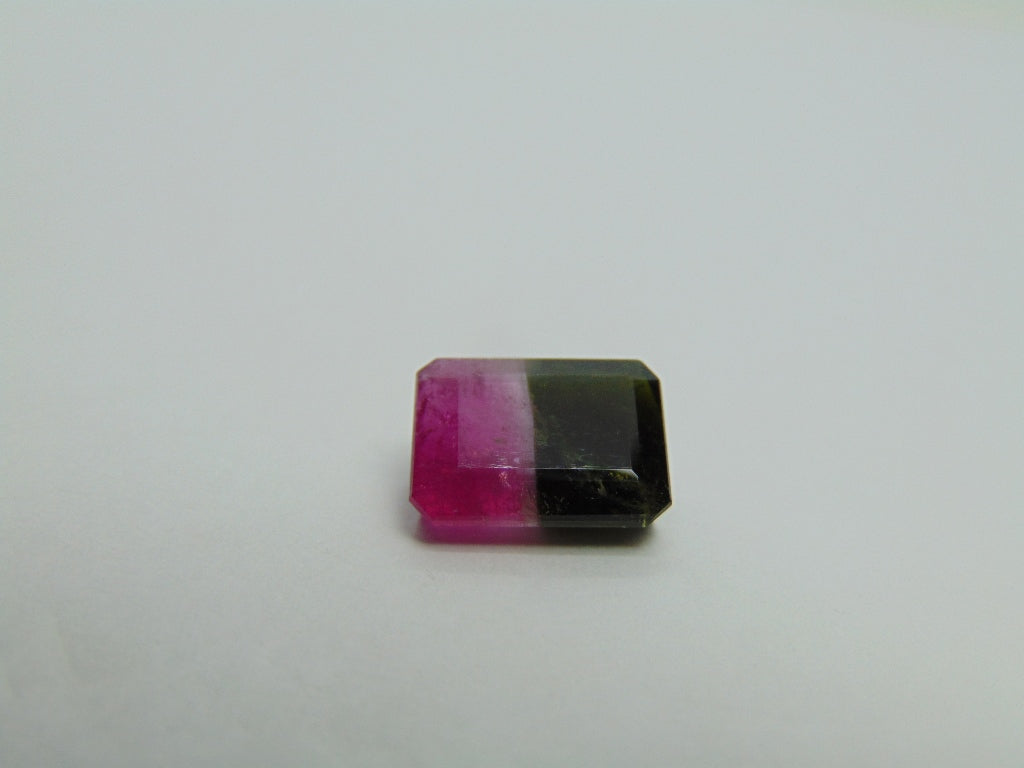 Turmalina Bicolor 10,05ct 14x11mm