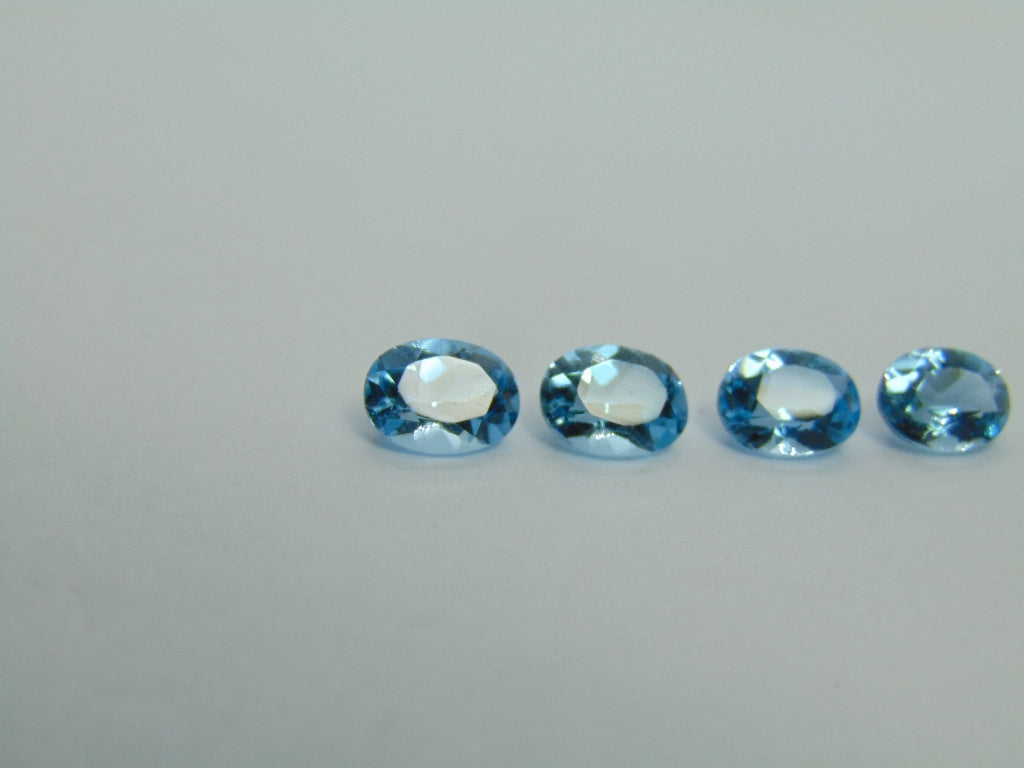 6.05cts Topaz Swiss Calibrated 8x6mm