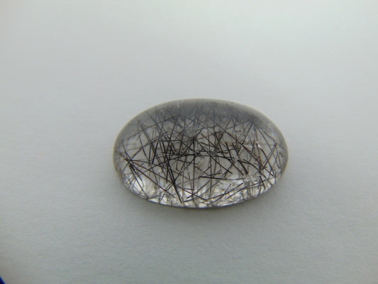 Inclusão de quartzo 33,50ct 27x17mm