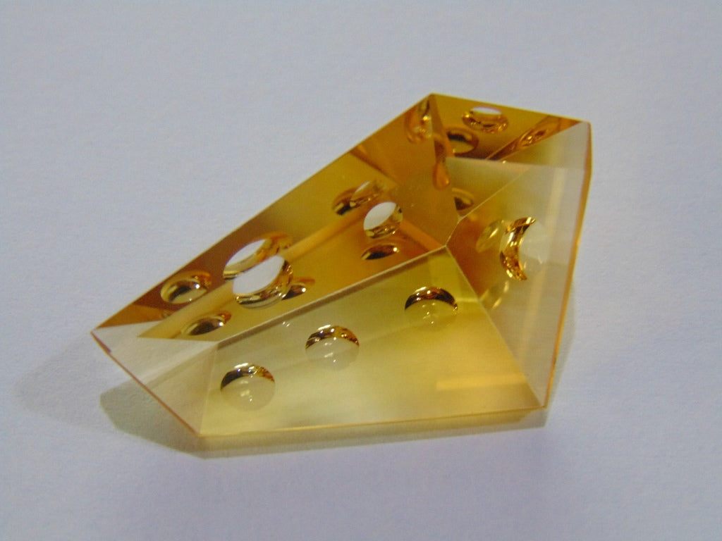 30.40ct Citrine (Bubble Gems)