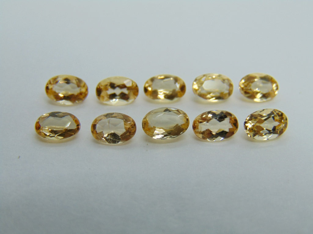 5.40ct Imperial Topaz Calibrated 6x4mm