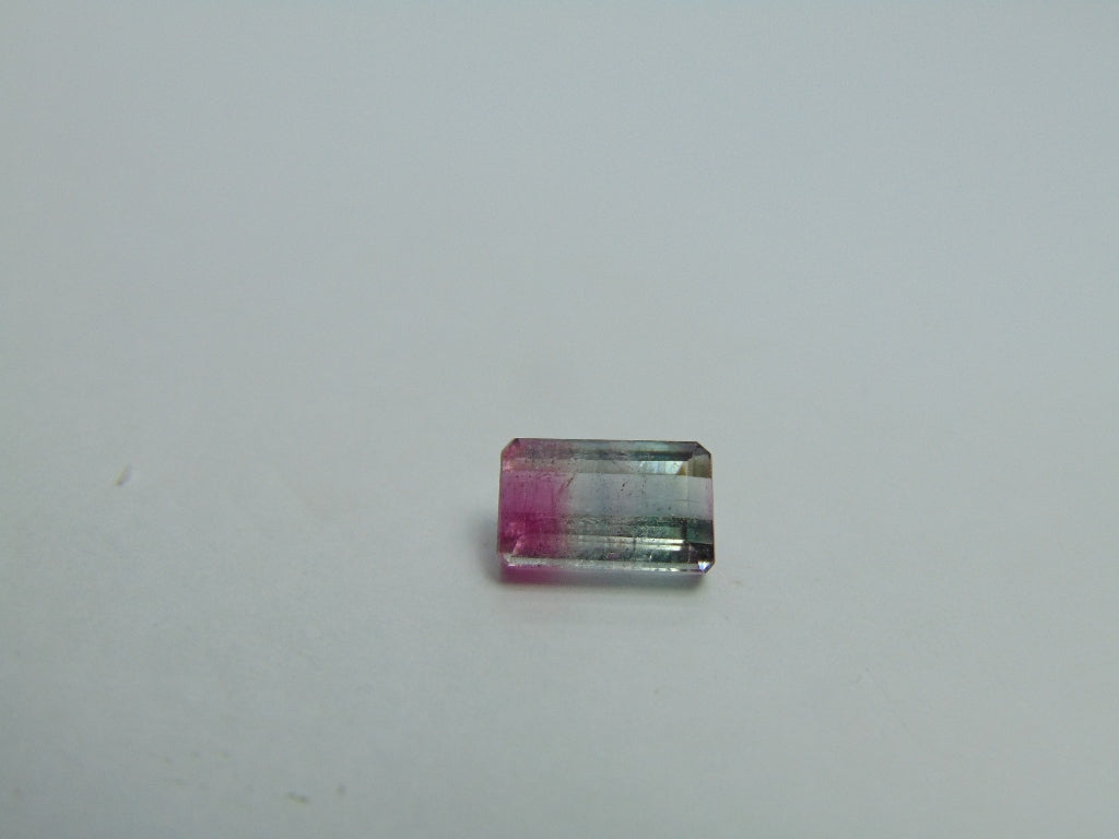 Turmalina Bicolor 3,65ct 10x7mm