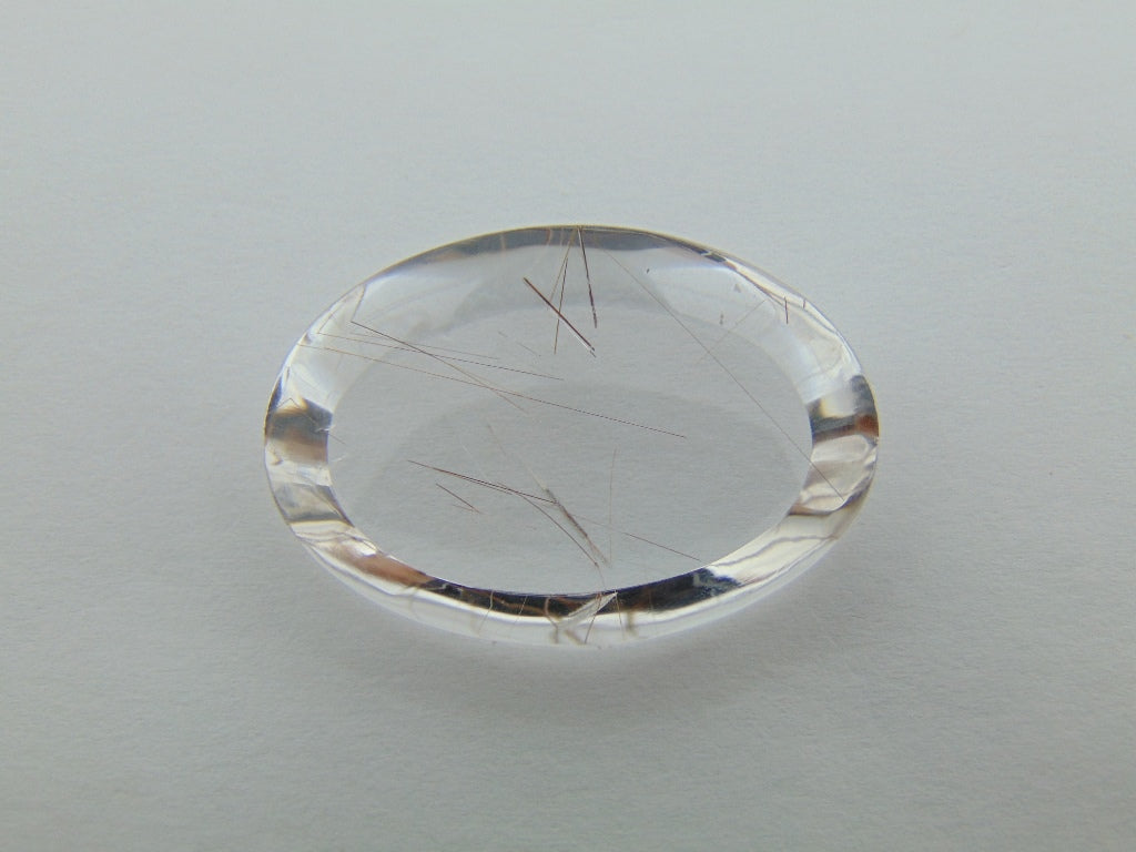 Inclusão de quartzo 44,60ct 34x24mm