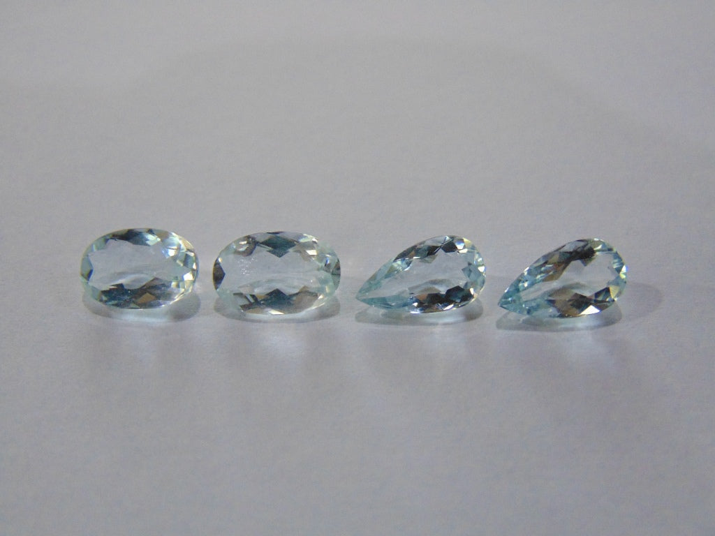 5ct Aquamarine (Pairs)