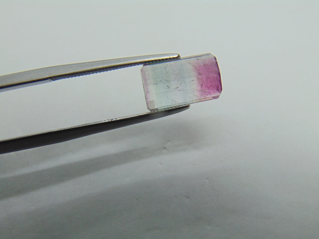 Turmalina Bicolor 3,65ct 10x7mm