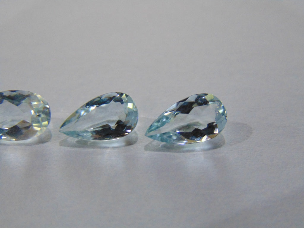 5ct Aquamarine (Pairs)