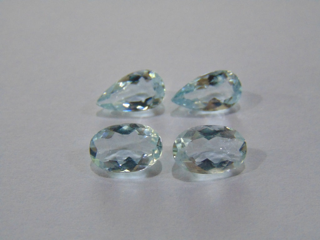 5ct Aquamarine (Pairs)