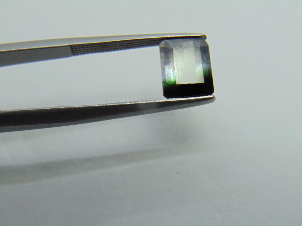 Turmalina Bicolor 2,45ct 8x6mm