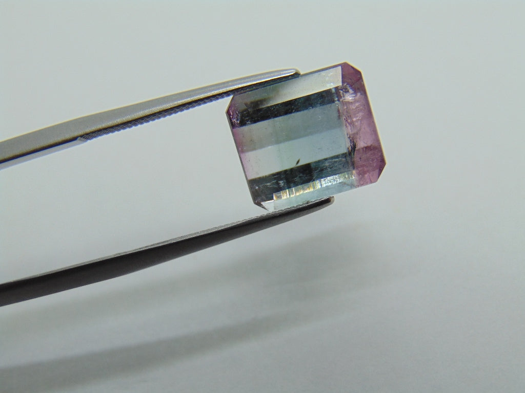 7.40ct Tourmaline Bicolor 11x10mm