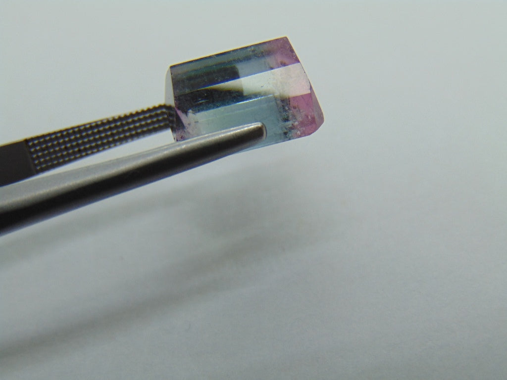 7.40ct Tourmaline Bicolor 11x10mm