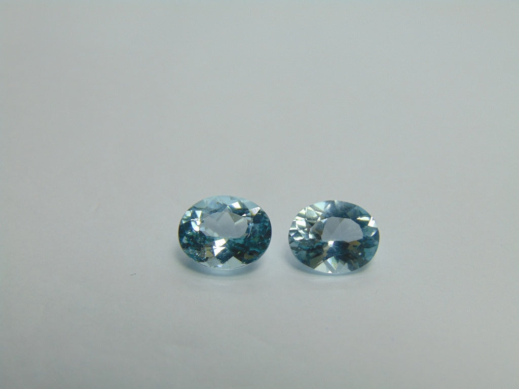 Par de Apatita 5,30ct 10x8mm