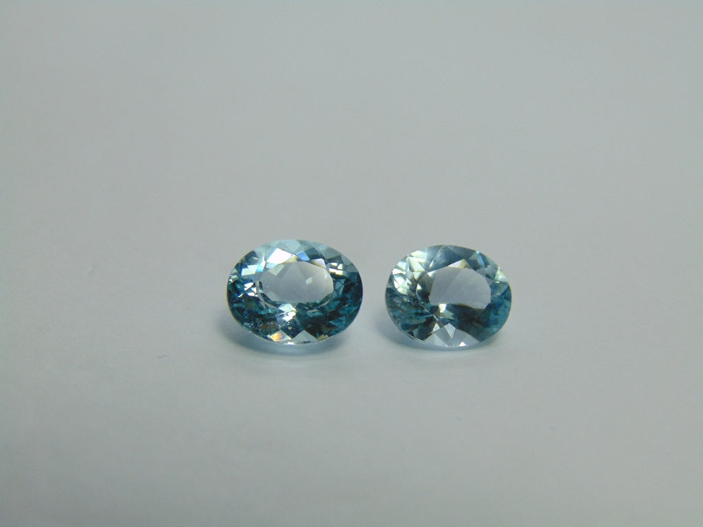 Par de Apatita 5,30ct 10x8mm