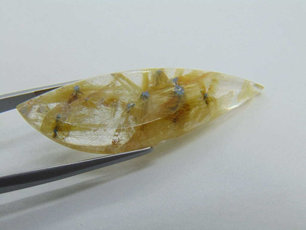 75.70ct Rutile 49x21mm 50x12mm