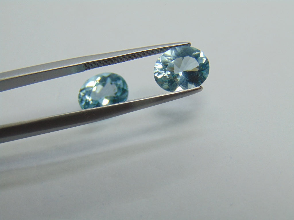 Par de Apatita 5,30ct 10x8mm