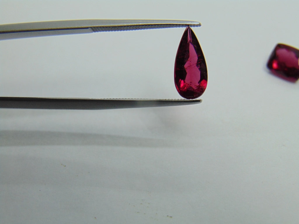 Rubelita 5,35ct 12x5mm 8x7mm