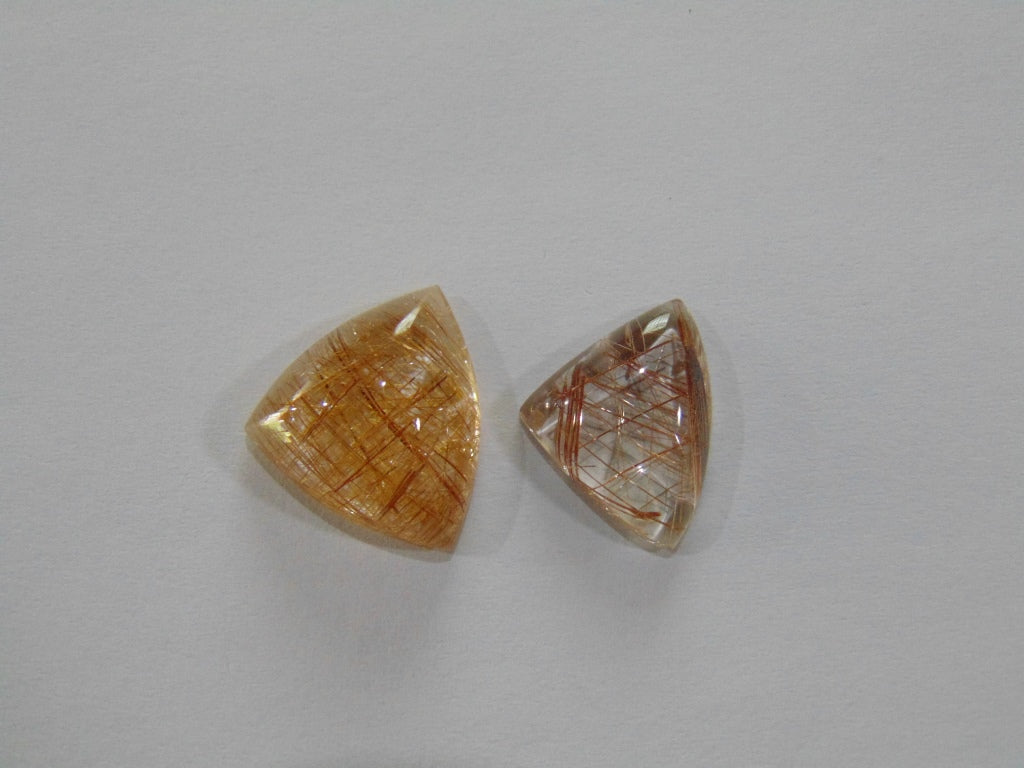 21.10ct Rutile Golden