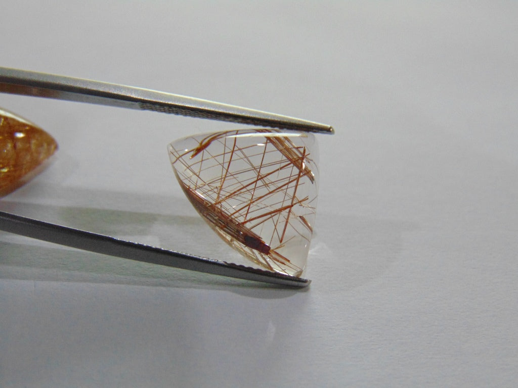 21.10ct Rutile Golden