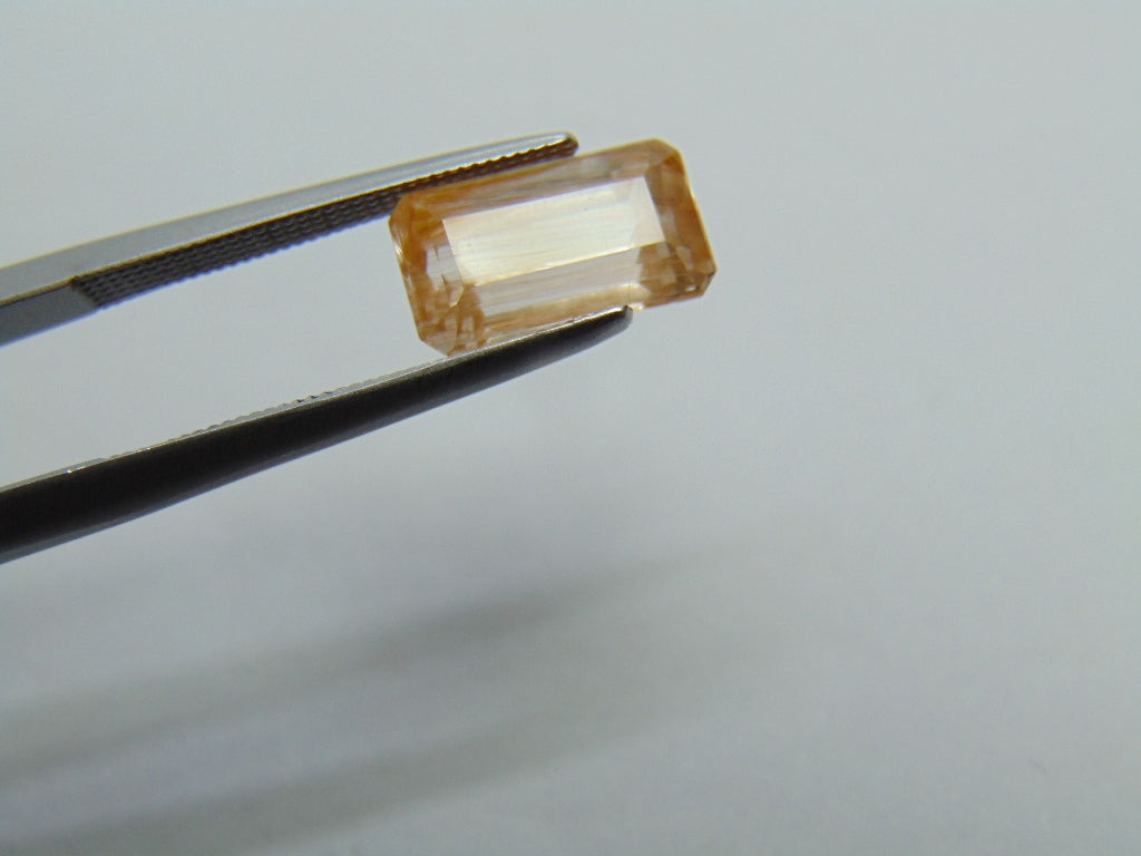 Topázio 3,75ct com inclusão 11x6mm