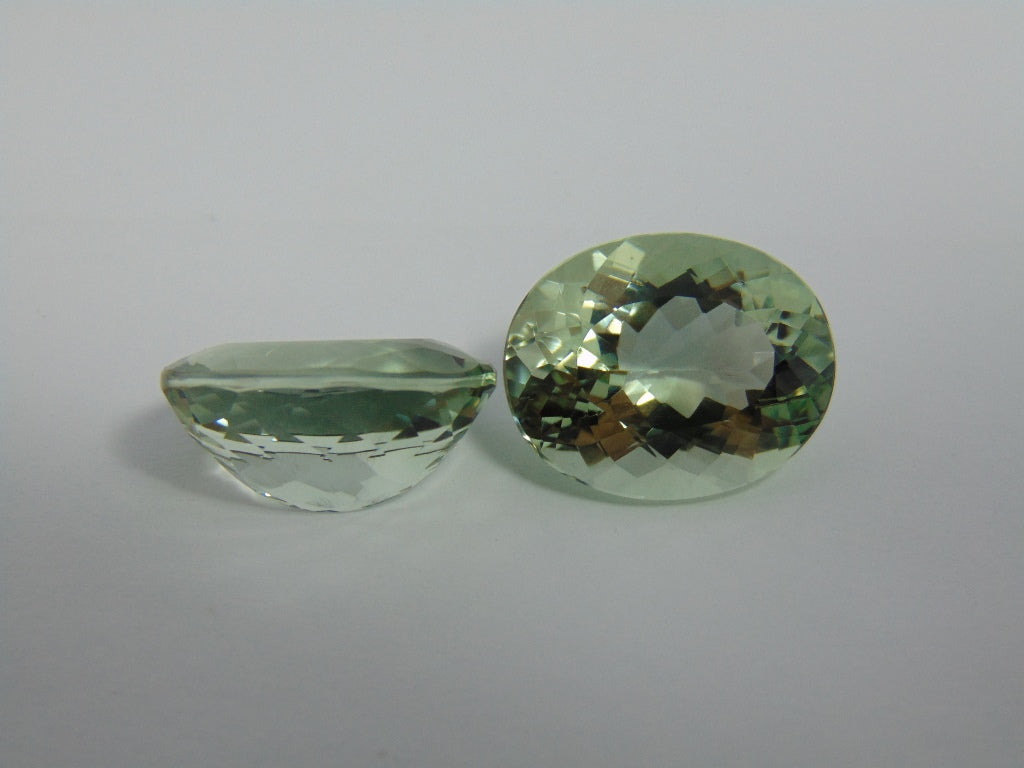 37.50ct Prasiolita Par 20x16mm