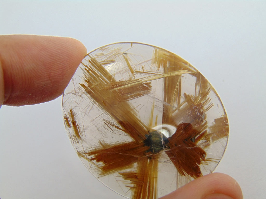 89.60ct Rutile 42x37mm