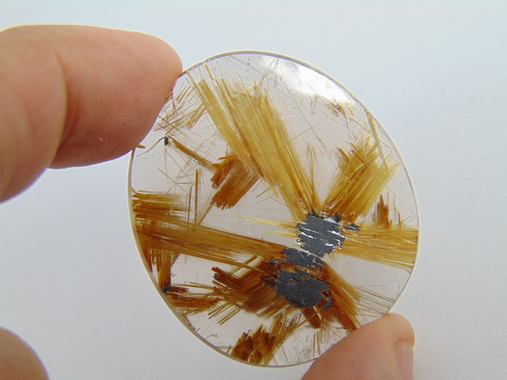 89.60ct Rutile 42x37mm