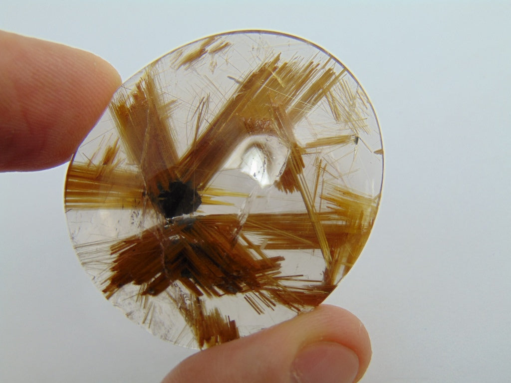 89.60ct Rutile 42x37mm