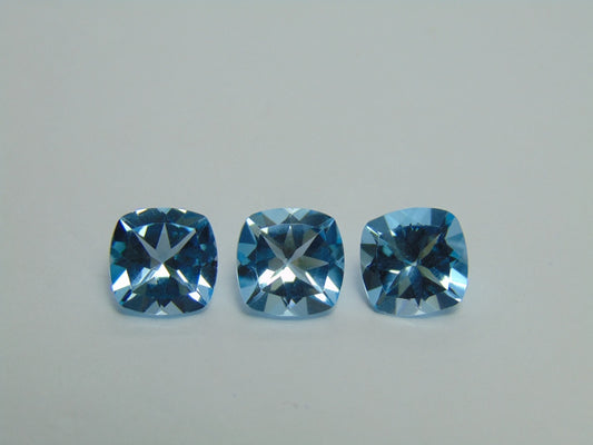 Topázio calibrado de 14,55 ct 10 mm