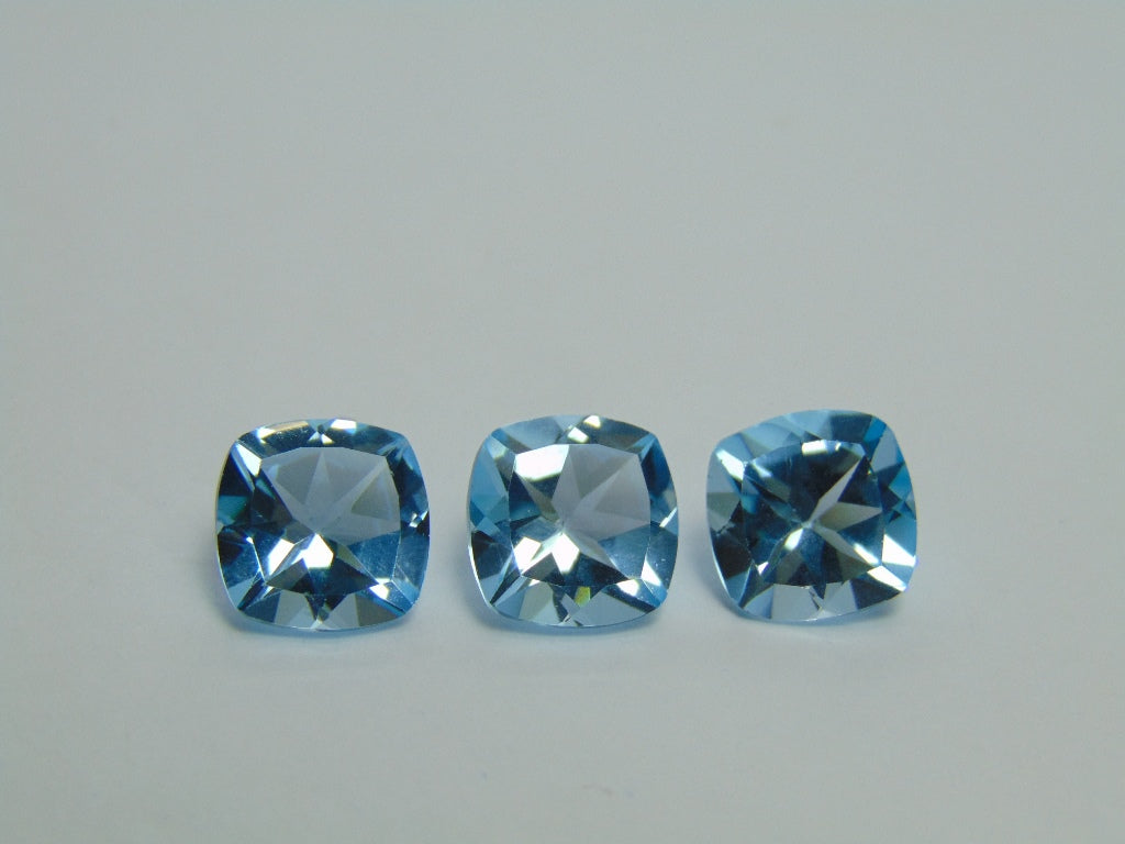 Topázio calibrado de 14,55 ct 10 mm