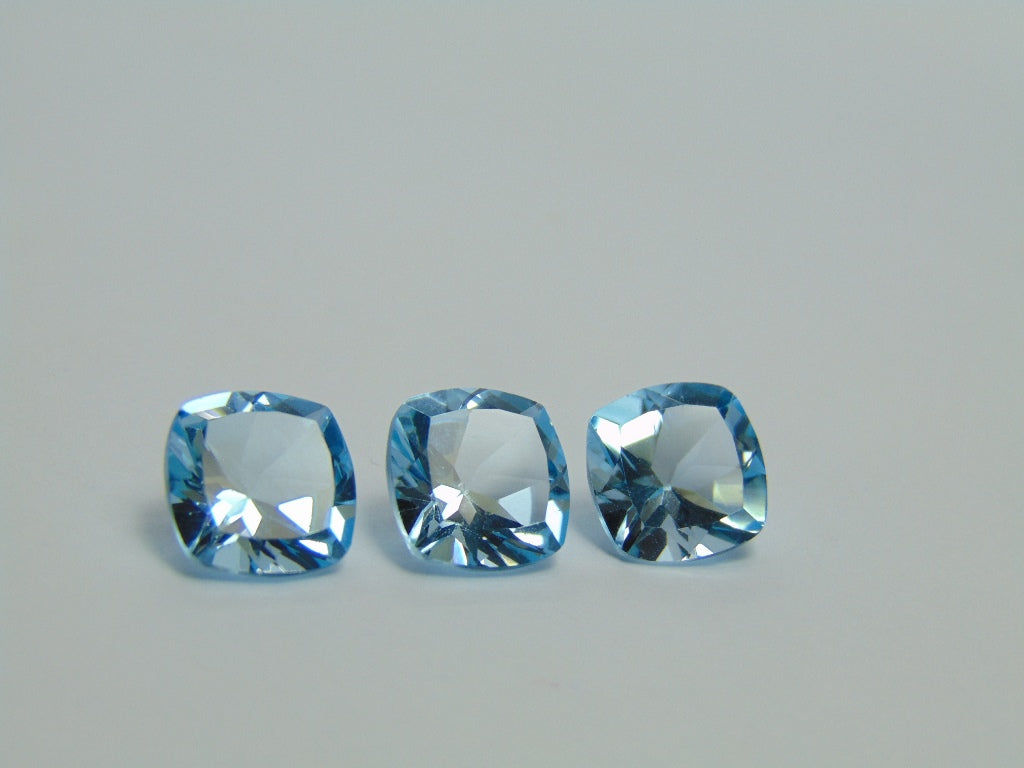 Topázio calibrado de 14,55 ct 10 mm